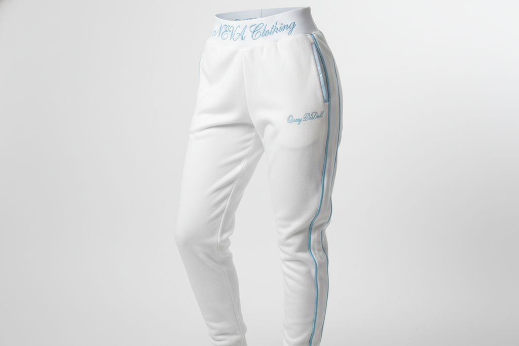 Neva clothing in cursive 